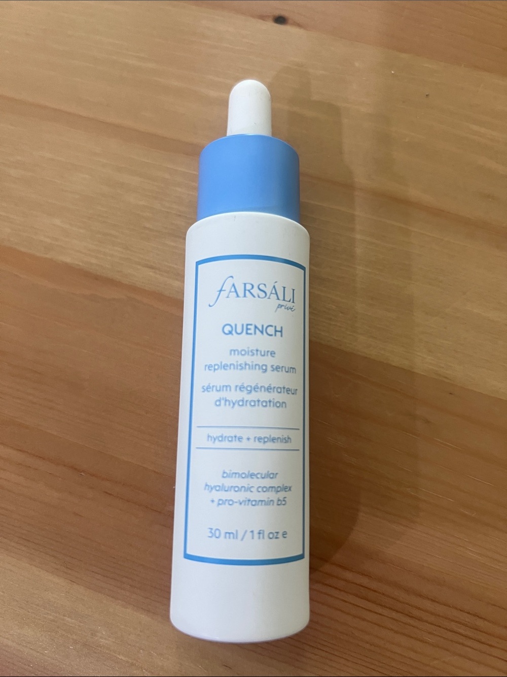 Farsali Quench Moisture Replenishing Serum